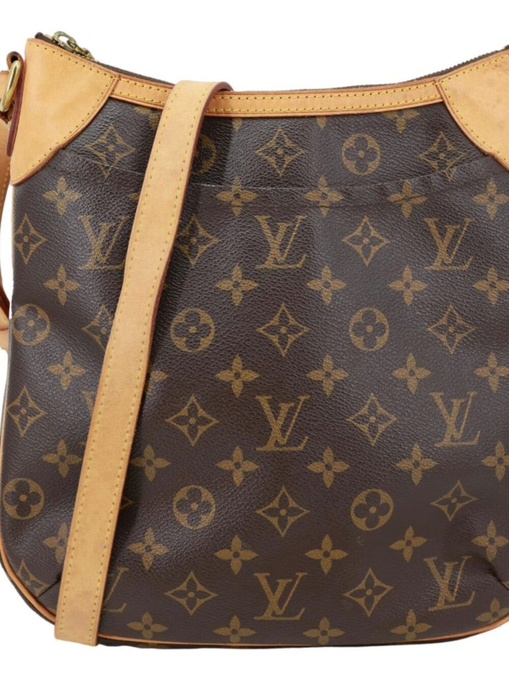 Louis Vuitton  Odeon PM Monogram Canvas Shoulder Bag Brown